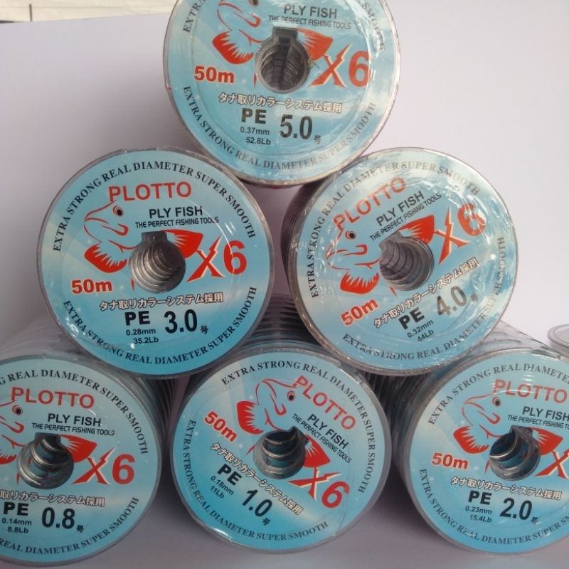 PE Murah X6 50m Plotto