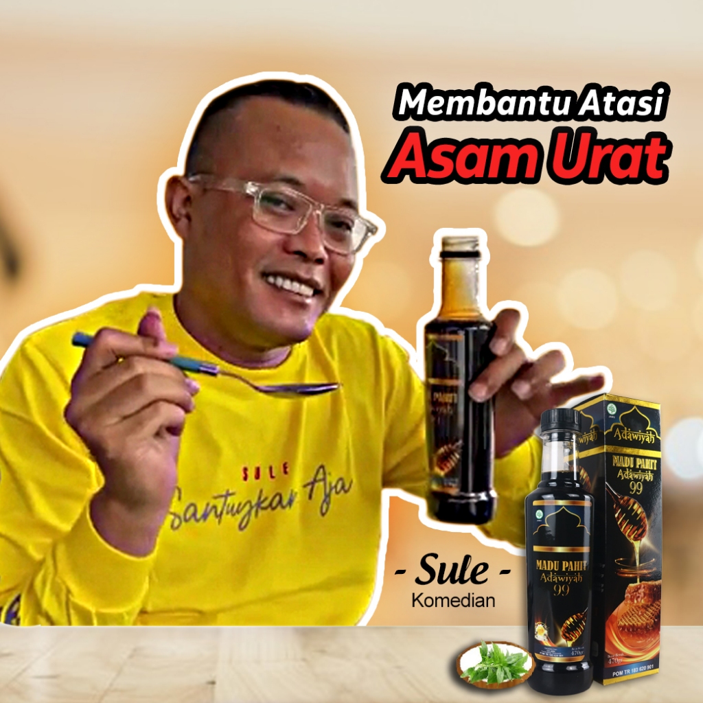 

Madu Sunnah Rasul Adawiyah 99 - Suplemen Diabetes ASAM URAT & Kolesterol Sunnah Rematik Asam Lambung