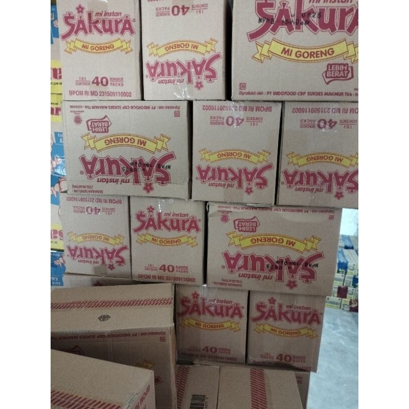 

Mie goreng sakura 1dus/isi40pcs