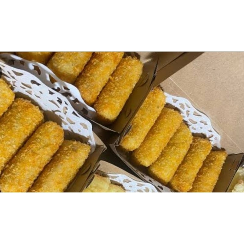 

Risol 5 pcs (Isian kentang halus + wortel) Free cabe