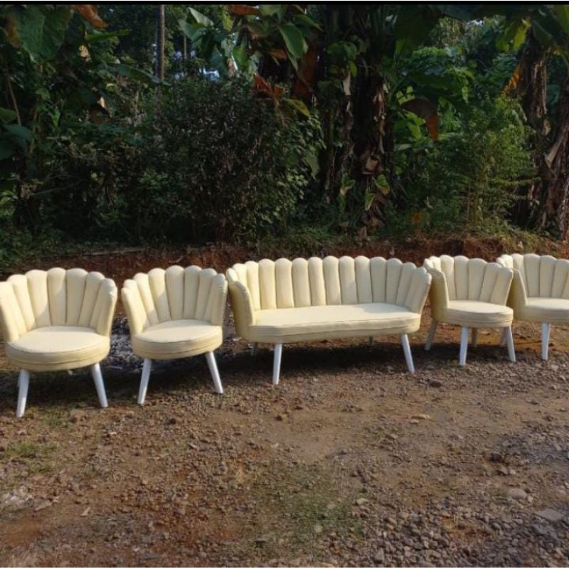KURSI KERANG/kursi pengantin/kursi pernikahan/kursi kerang pernikahan/kursi kerang wedding/kursi ker