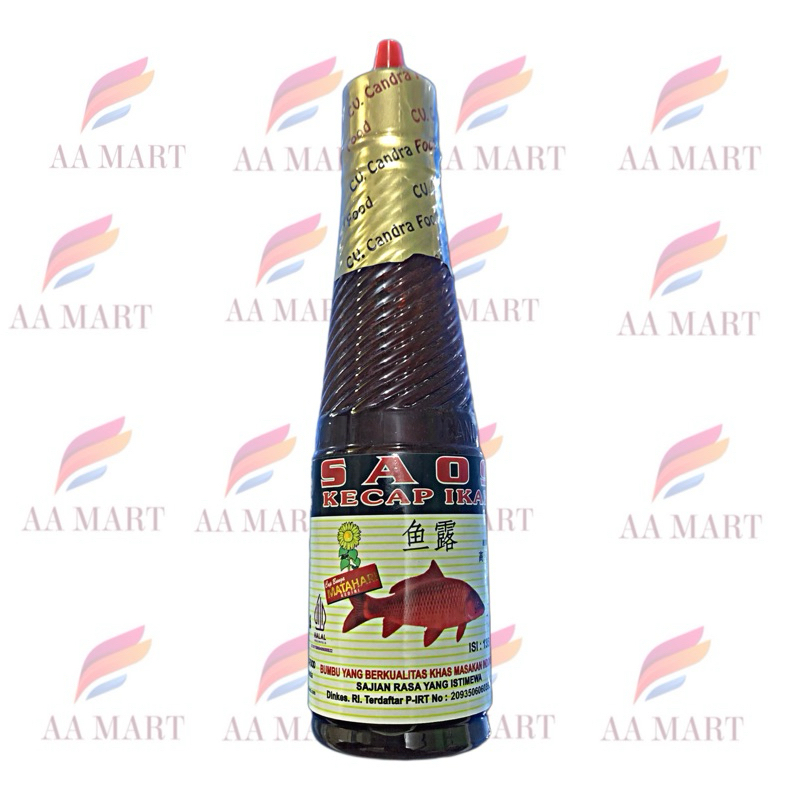 

kecap ikan / fish saus cap bunga matahari