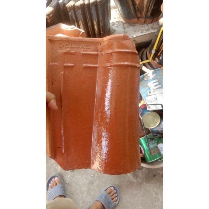 Genteng morando glazur tiga dara jatiwangi