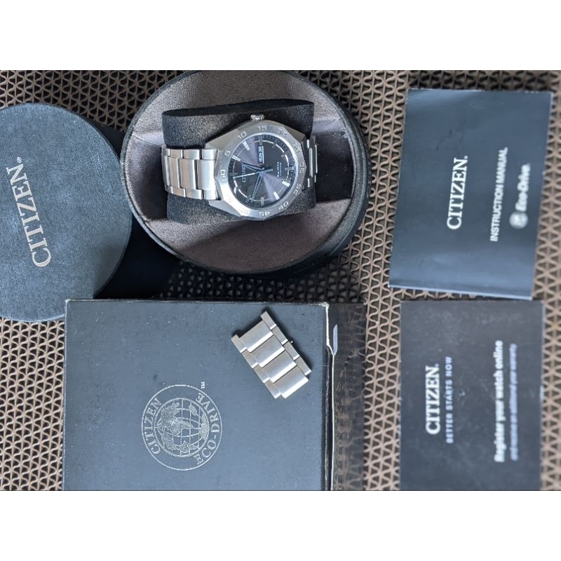 Citizen titanium watch