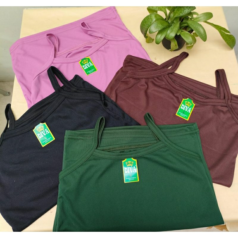 Astas_Paket Hemat Isi 6pcs Pakaian Dalam Tenk Top Tali Kecil Crop top Tenk Top ala ala opa Korea