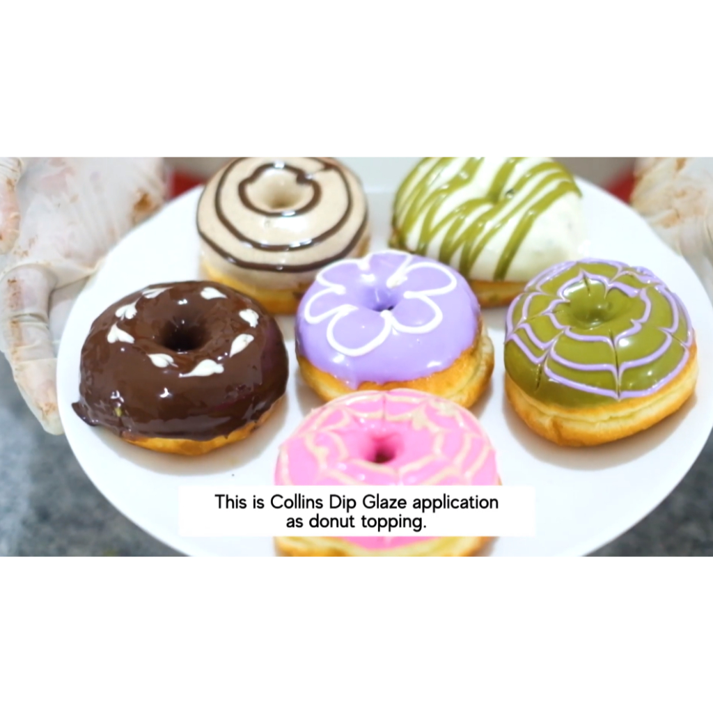 

Korzaln Glaze Collins Repack 250Gr - Collins Dip Glaze Donat Topping & Filling (Olesan&Isian)