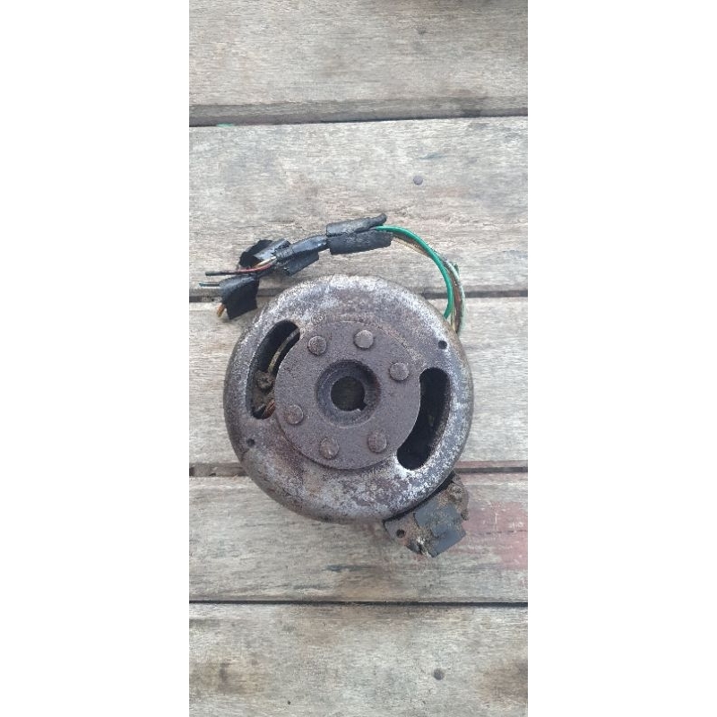 magnet dan spul set honda win 100 original copotan motor