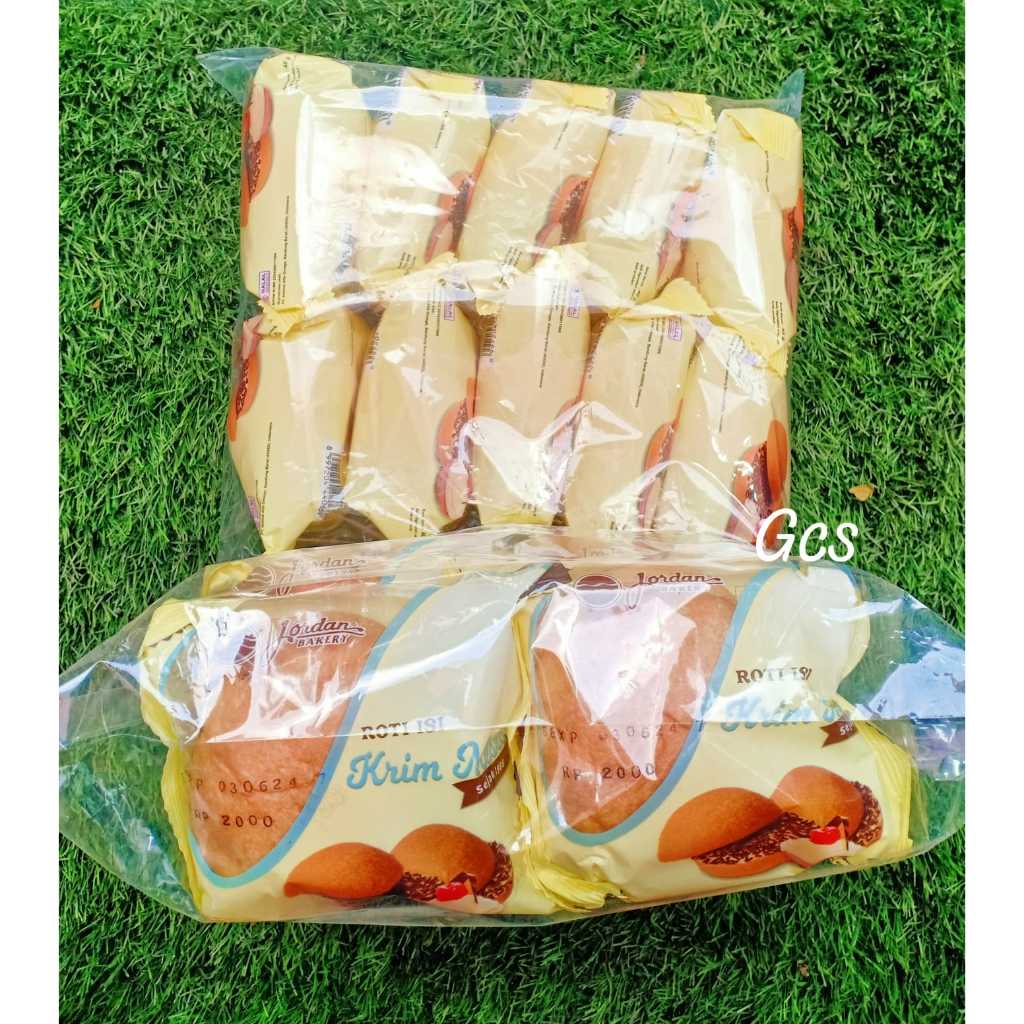 

Roti Jordan bakery isi Cream Messes (1 pack isi 10 bks)