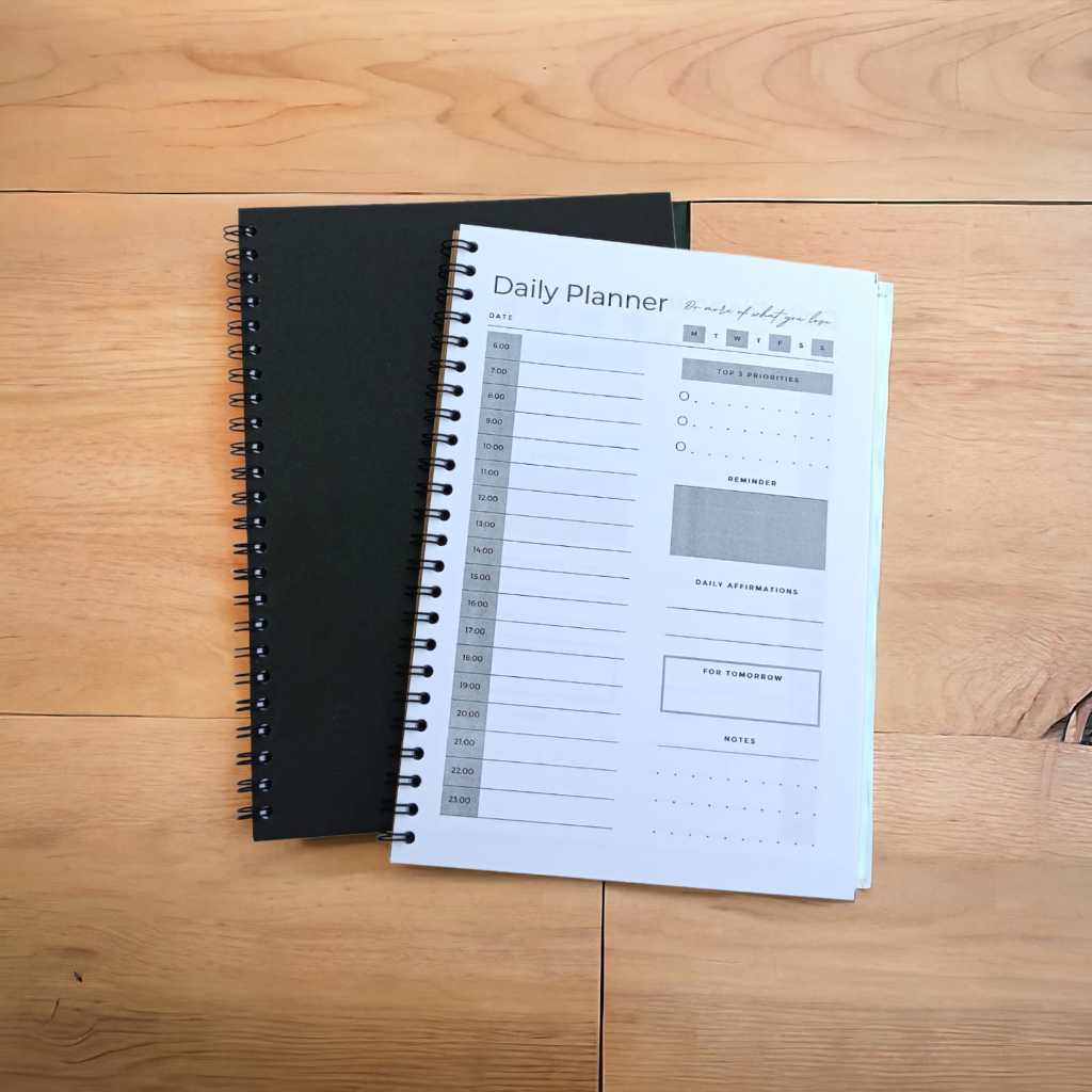 

[SPIRAL] DAILY PLANNER/WEEKLY PLANNER/MONTHLY PLANNER/TO DO LIST/DIARY PLANNER/NOTEPAD/BUKU CATATAN