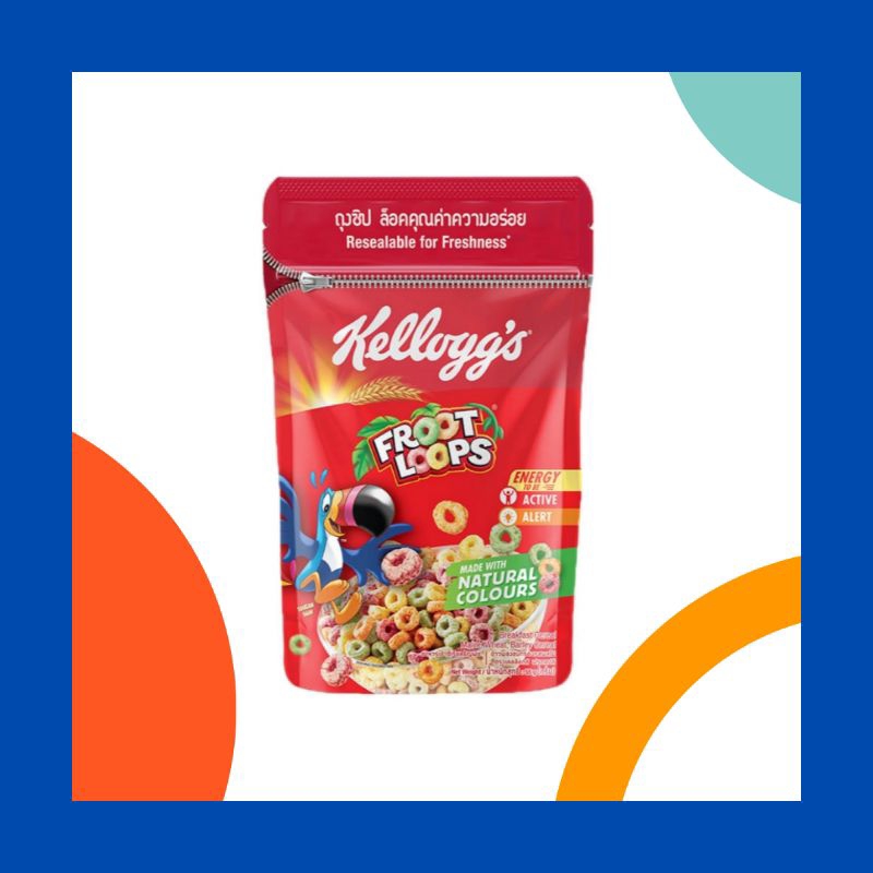 

Kellogg's / Kelloggs / Kellogs Froot Loops Sereal 55 gr