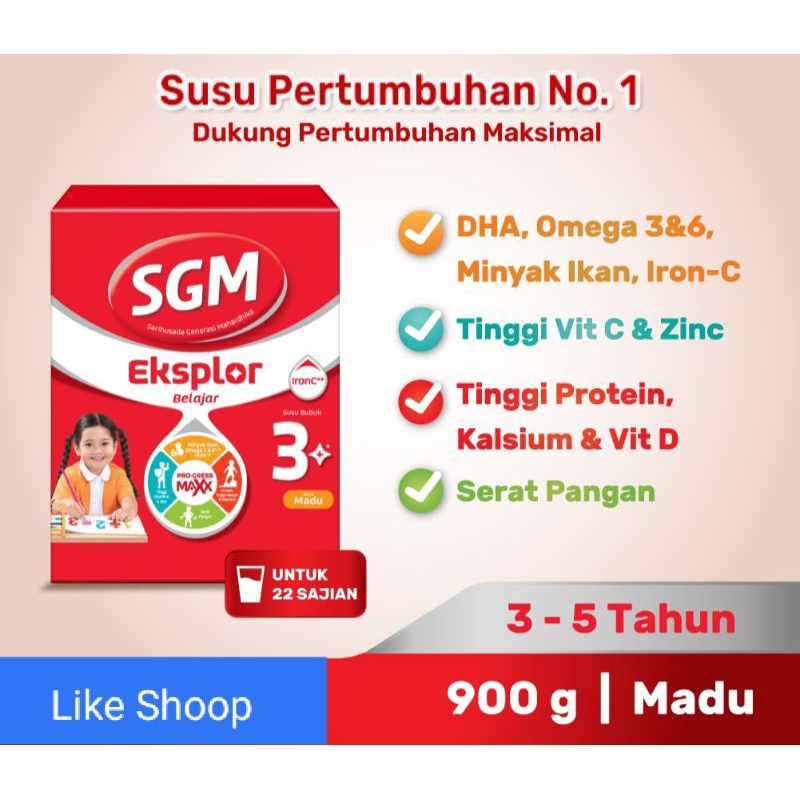 Susu SGM 3+ madu