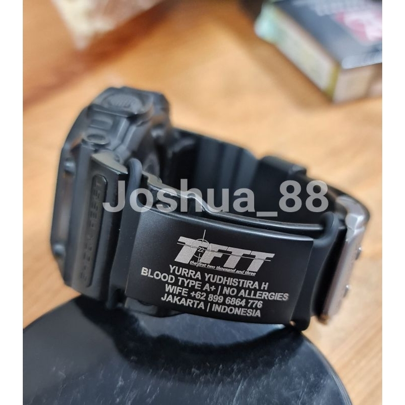 ID Tag Watch / Tag ID Military Patriot Custom Ukir TFTT Polri Bisa Ukir Nama Logo Sendiri