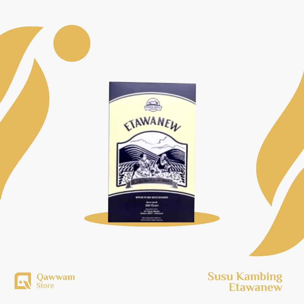 

ETAWANEW - Susu Kambing Platinum Premium Murni Original Kemasan Baru 200g