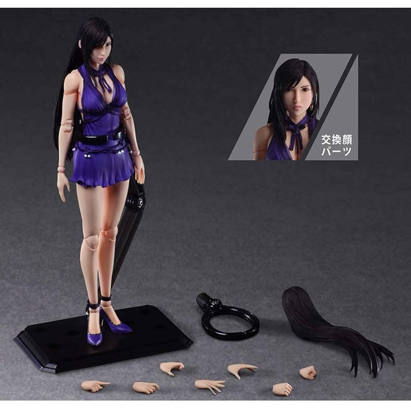 action figure final fantasy tifa lockhart dress version