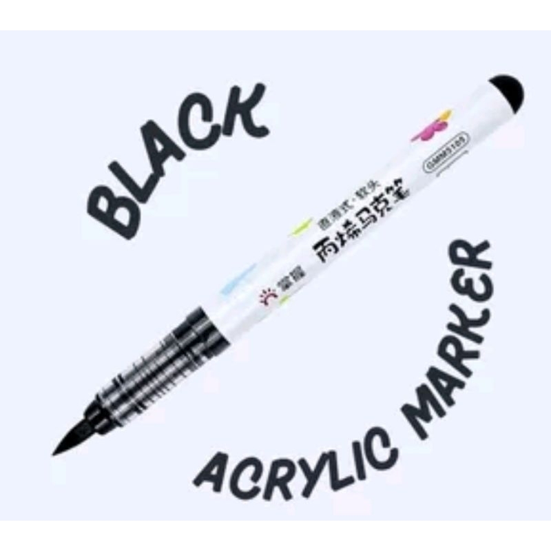 

Acrylic Marker Graps Warna Penebal Crayon