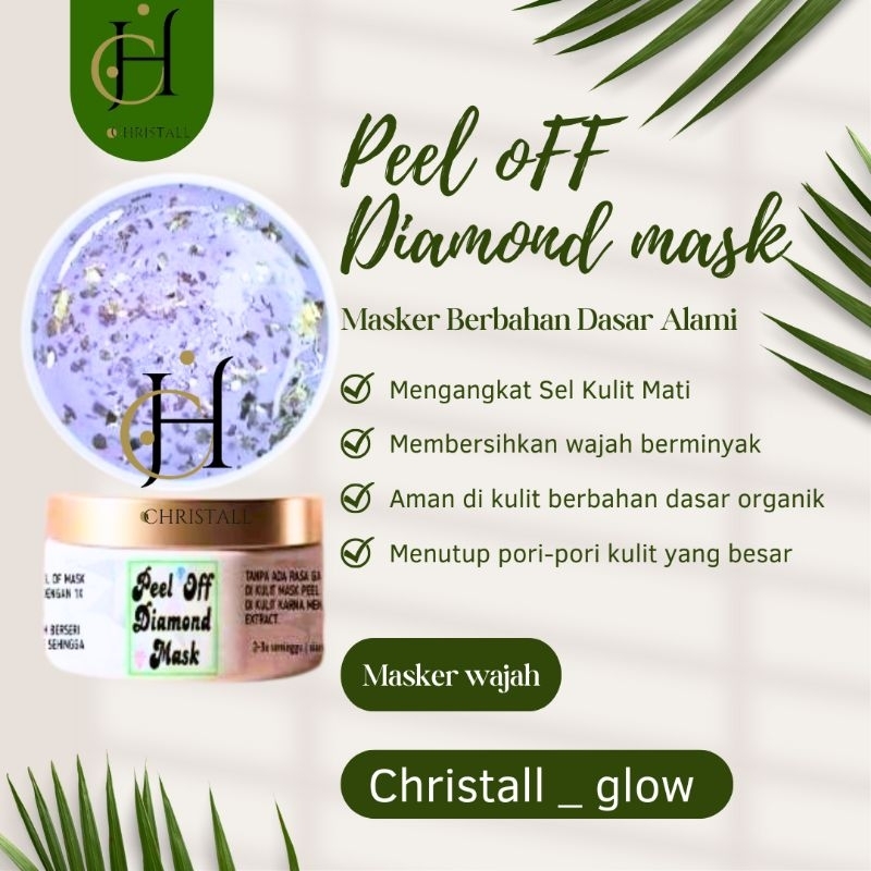 masker peel off diamond 30gr | peel off mask diamond | masker peel off