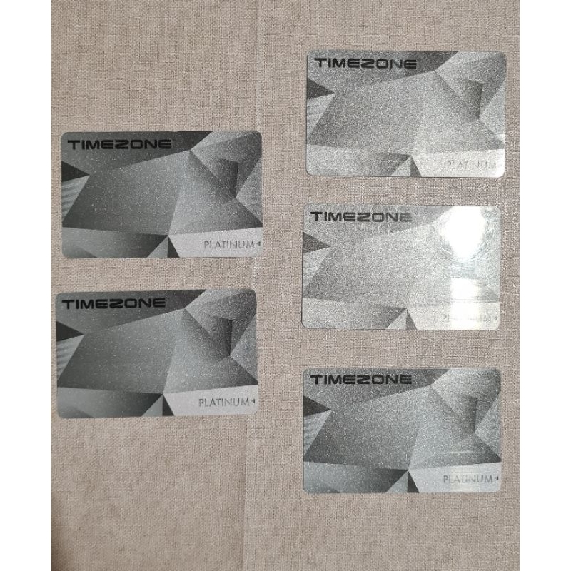 TERMURAH KARTU PLATINUM TIMEZONE ISI 719.000 TIKET