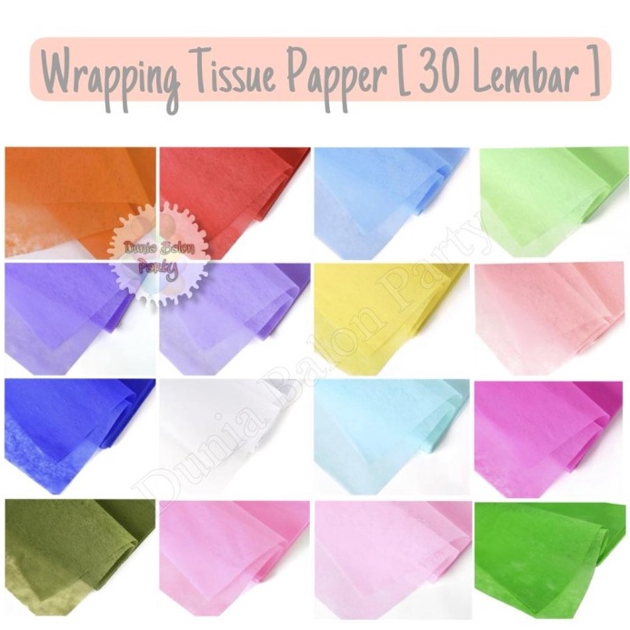 

2 Lembar Kes Tisu Buket Bunga Tissue Cotton Paper Flower
