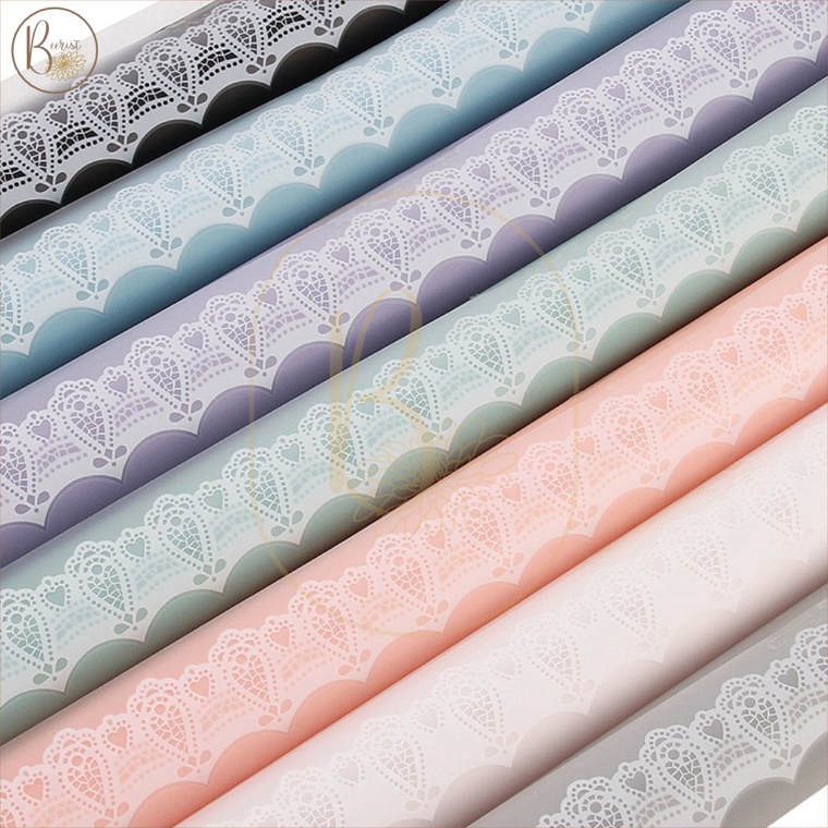 

Diskon Bulan Ini 2 LEMBAR Kertas Bunga Cellophane Motif Brokat Paper Flower Wrapping Paper Kertas Buket Bunga ZA Grosir