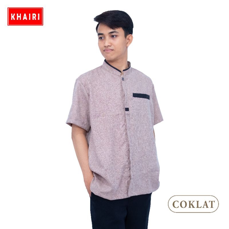 Baju Koko Dewasa Katun Madinah