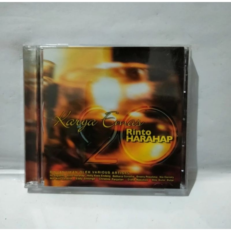 CD 1551 RINTO HARAHAP KARYA EMAS (2 DISC)