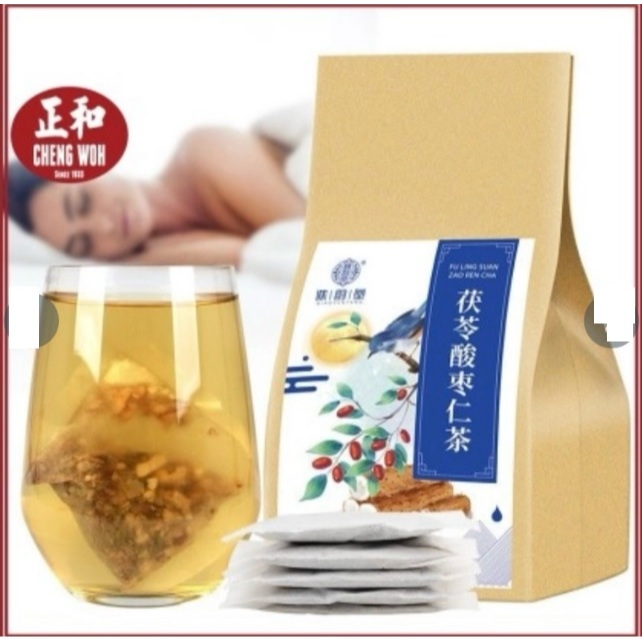 

Cheng Woh Sleep Tea Soothing Poria & Sour Jujube Seed Insomnia Teh