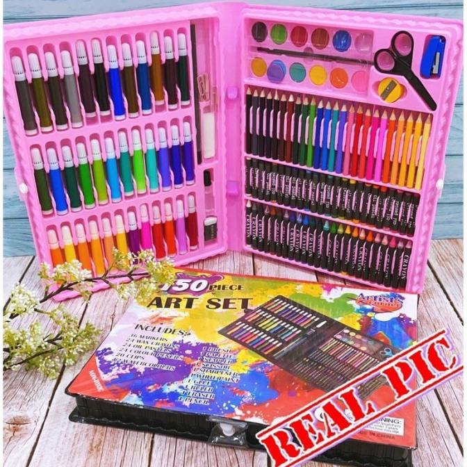 

Hadir Favorit Krayon Set 15 Pcs Alat Mewarnai Pastel paket Lengkap kebutuhan anak
