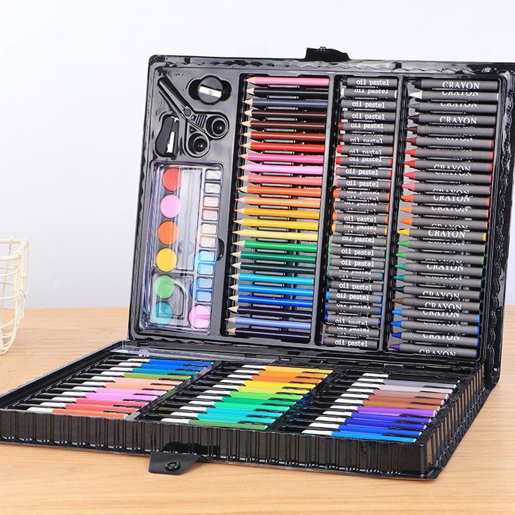 

Buruan Bayar ART SET Crayon Set 15pcs Pensil Warna Gambar Alat Tulis Lukis Melukis ATK