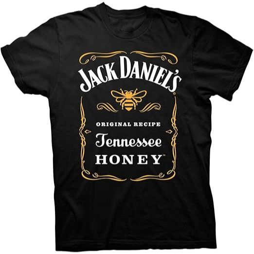 Baju Kaos Distro Jack Daniels Tennessee Honey SS T-Shirt