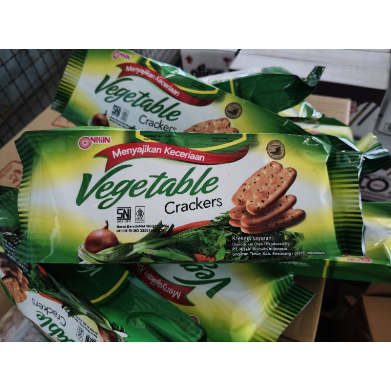 

Nissin Vegetable Crackers 160gr