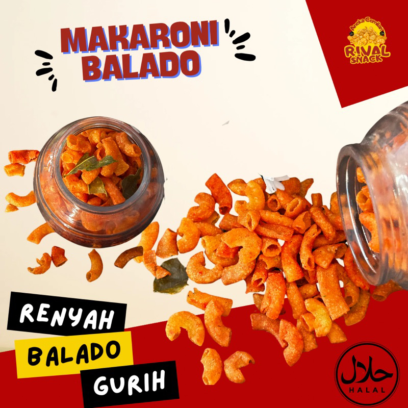 

MAKARONI BANTET PEDAS DAUN JERUK RENYAH 250gr