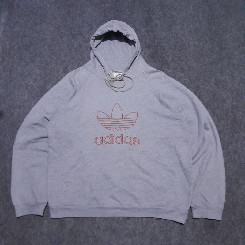 Hoodie Adidas Vintage 90s grey