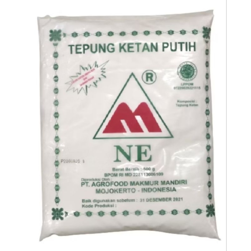 

TEPUNG KETAN NE 500 gram exp Juli 2026