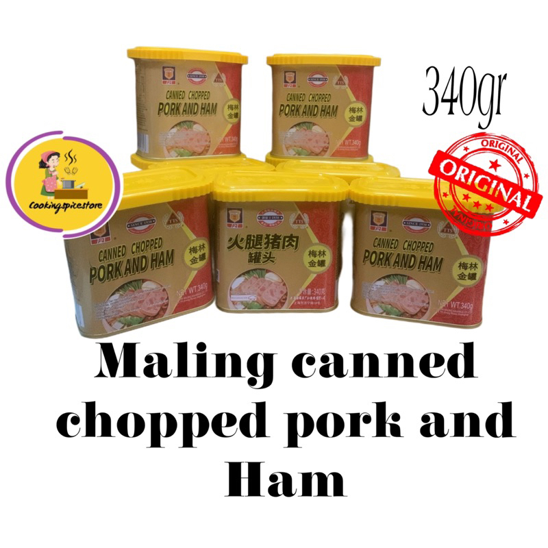 

Maling Canned Chopped Pork and Ham 340 gr