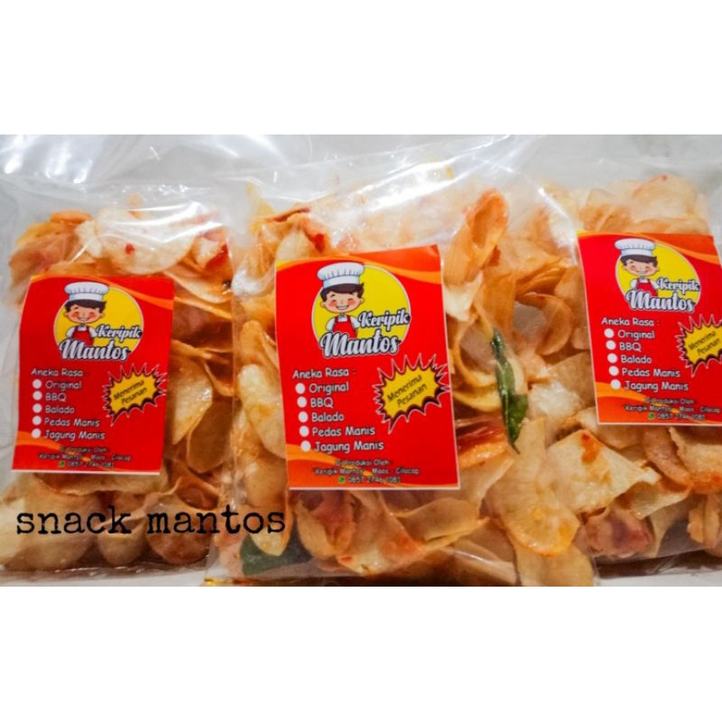 

KERIPIK SINGKONG/CEMILAN ENAK/Keripik renyah/Keripik gurih/250g