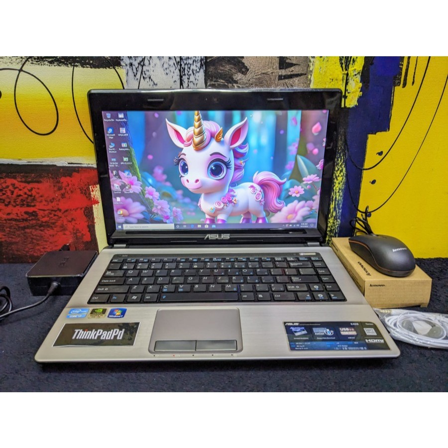 Laptop Gaming & Design Asus K43SM Core i7 2670QM Nvidia GeForce GT 630M