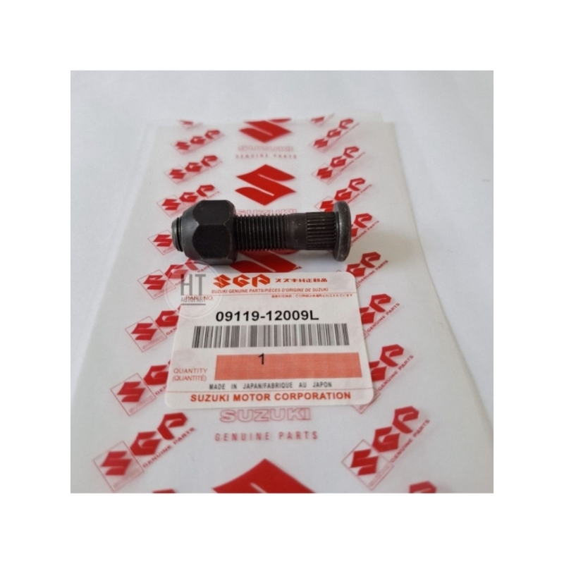 HUB BOLT LONG / BAUT RODA PANJANG FUTURA / CARRY / ST100 / EXTRA / APV (HITAM)