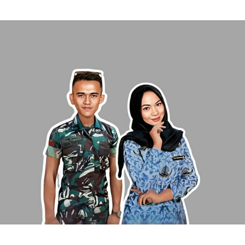 jasa pembuatan karikatur 3d untuk kado kenang kenangan
