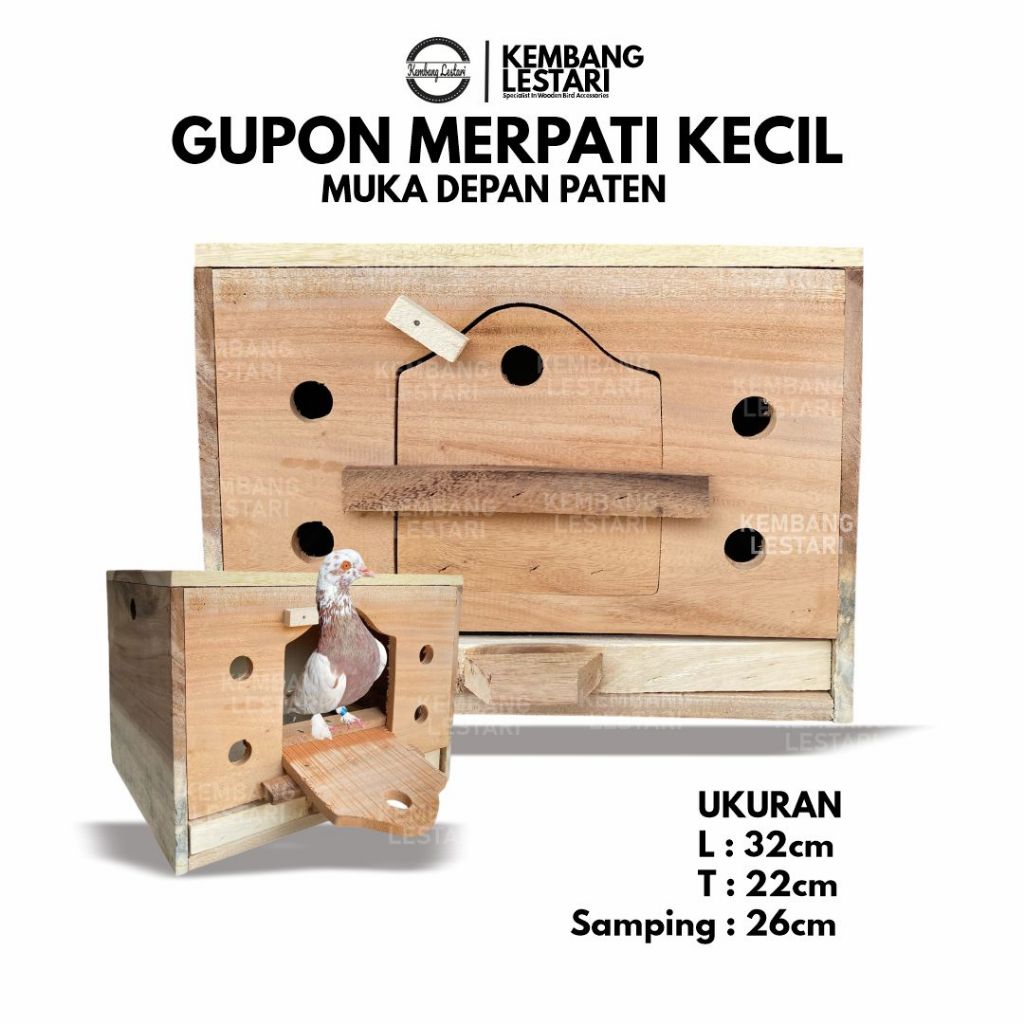 gupon kandang merpati burung dara paten
