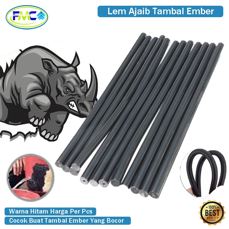 Lem Bakar Lem Tembak Kecil Besar Hitam Lem Bakar Tambal Ember Super Kuat Lem Bakar Hitam Jerman Lem 