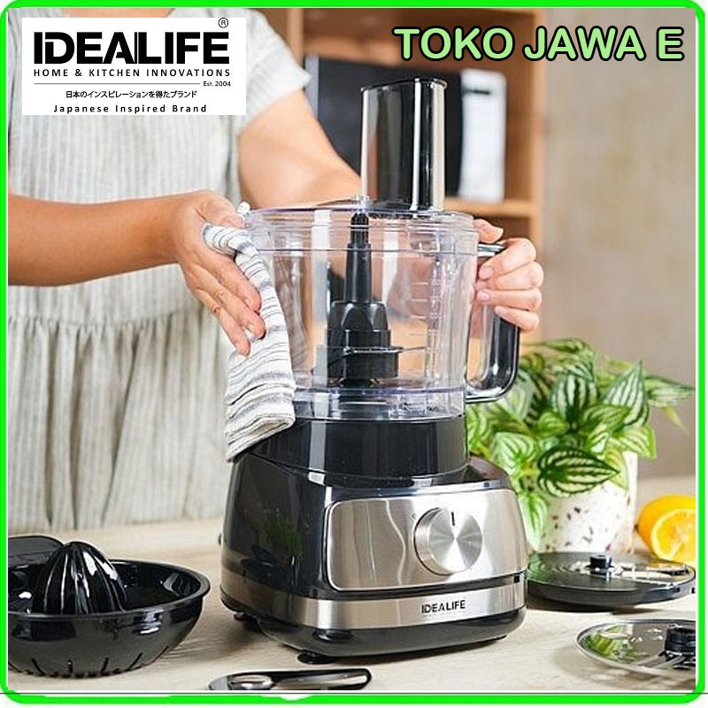 FOOD PROCESSOR SERBAGUNA IDEALIFE IL 222/Idealife Food Processor Mesin Pelumat 8 Fungsi