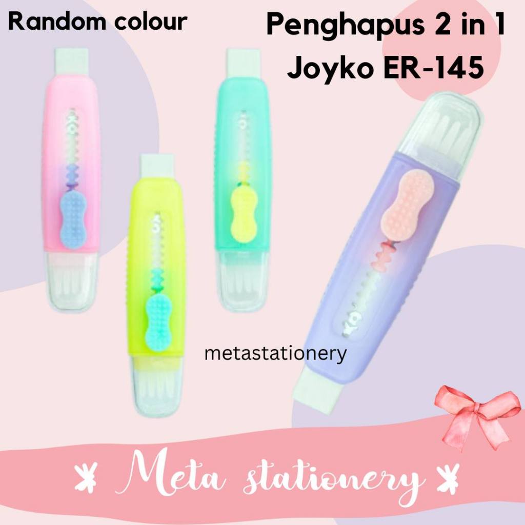 

Eraser / Penghapus Joyko 2 in 1 Soft Brush ER-145