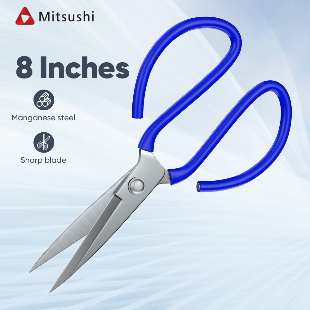 

Mitsushi 8 inci Gunting Baja Gunting Dapur Gunting Tajam - Shears Sharp Scissors