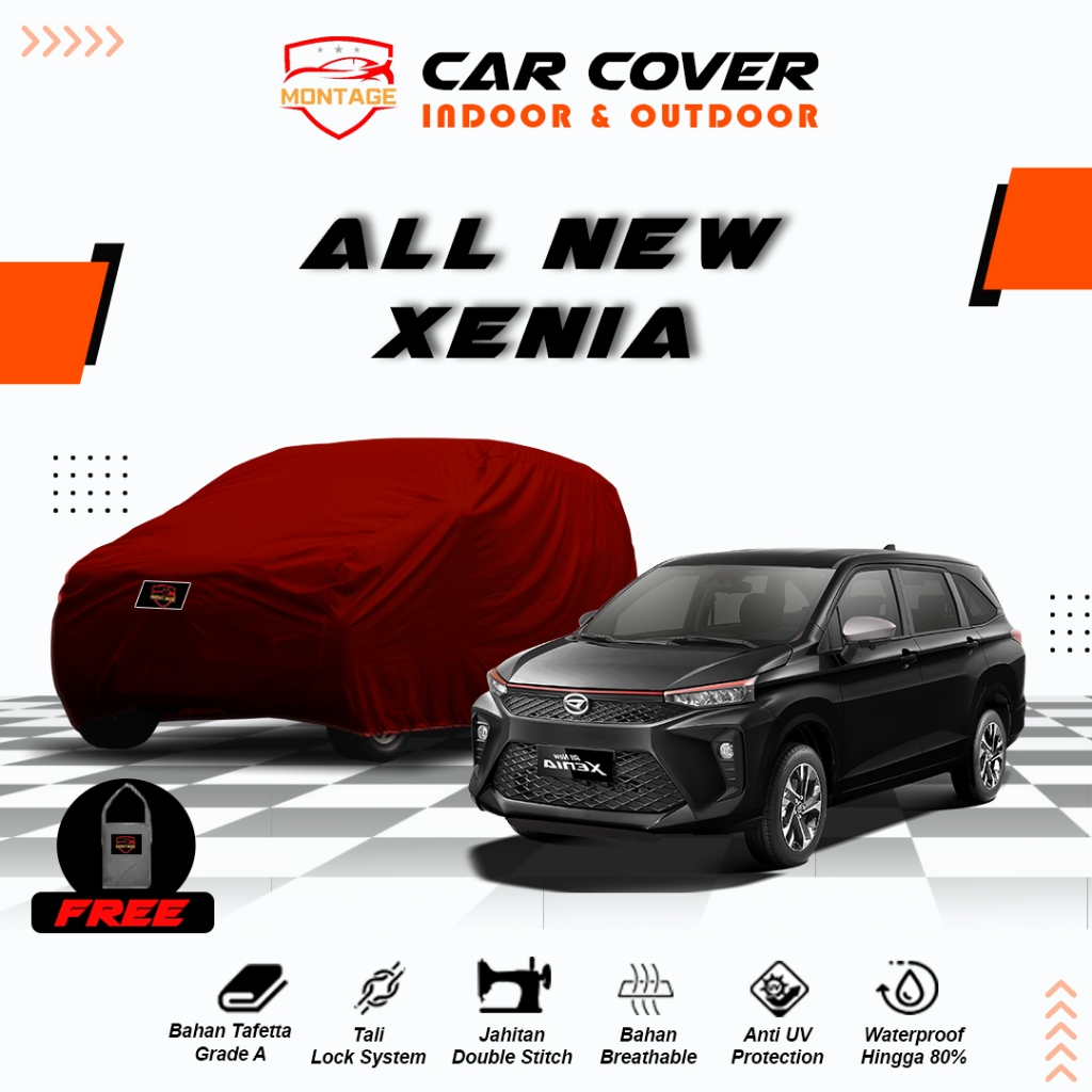 Body Cover Mobil All New Xenia / Sarung Mobil Xenia 2022 2023 2024 / Selimut Mobil Xenia All Type