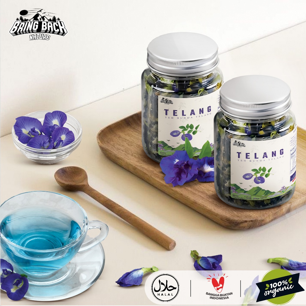 

TEH BUNGA TELANG KERING HALAL PREMIUM 150gr / TEH BIRU MINUMAN HERBAL ANTIOKSIDAN / HIGH QUALITY BUTTERFLY PEA TEA DRIED GRADE S