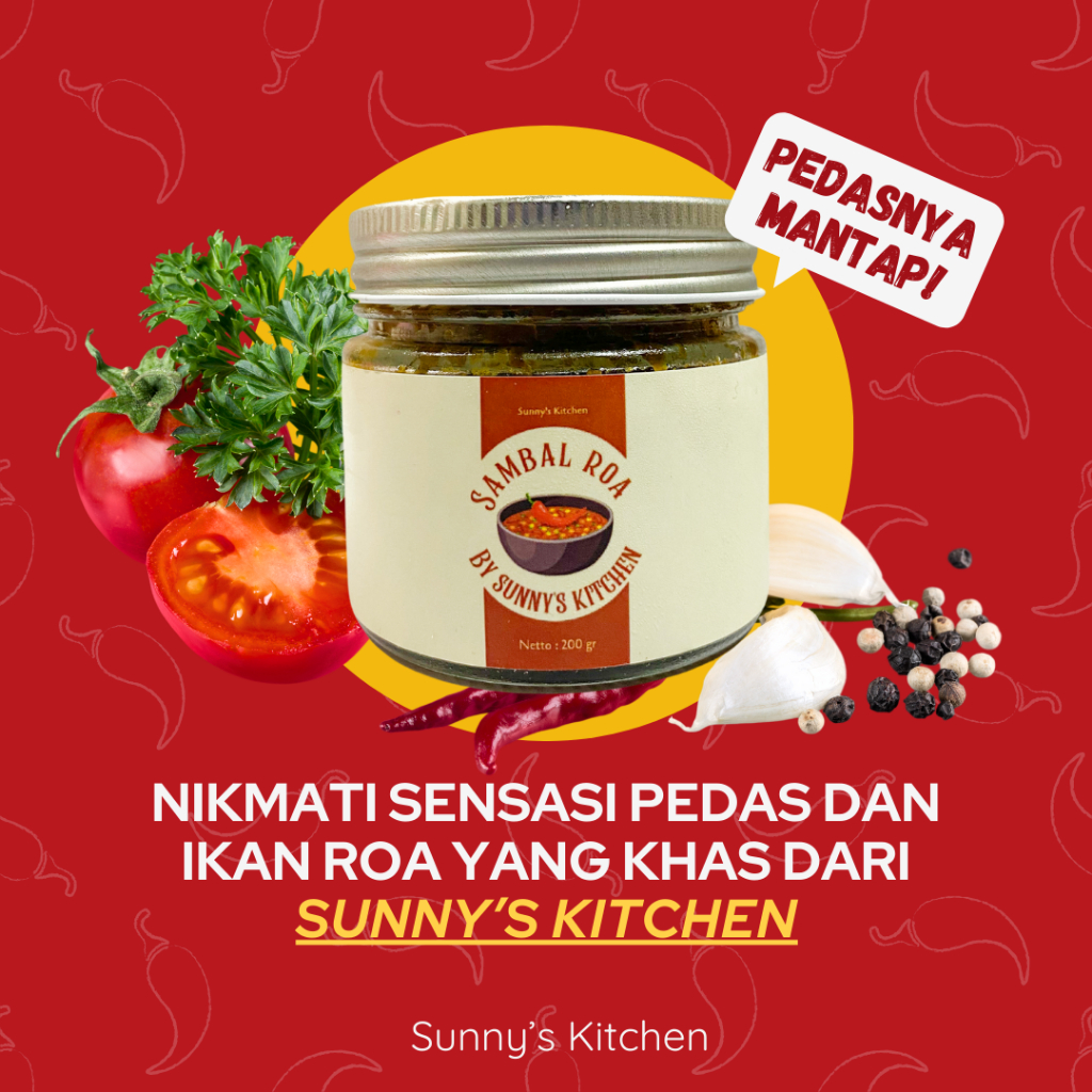 

Sambal Ikan Roa Khas Manado 200g