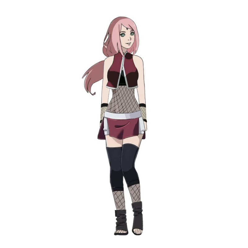 COSTUME COSPLAY SAKURA HARUNO TRAVELING FULLSET INC WIG