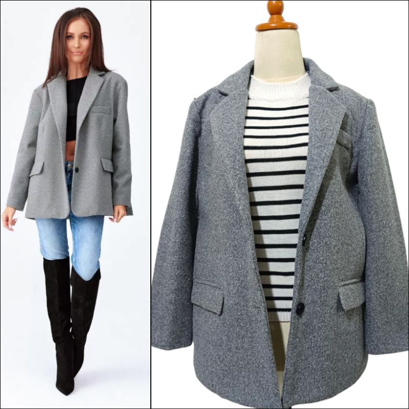 Long Coat / Wool Coat Korea / Wool Coat Jepang / coat tebal / autumn coat  /  wool coat / wool / wol