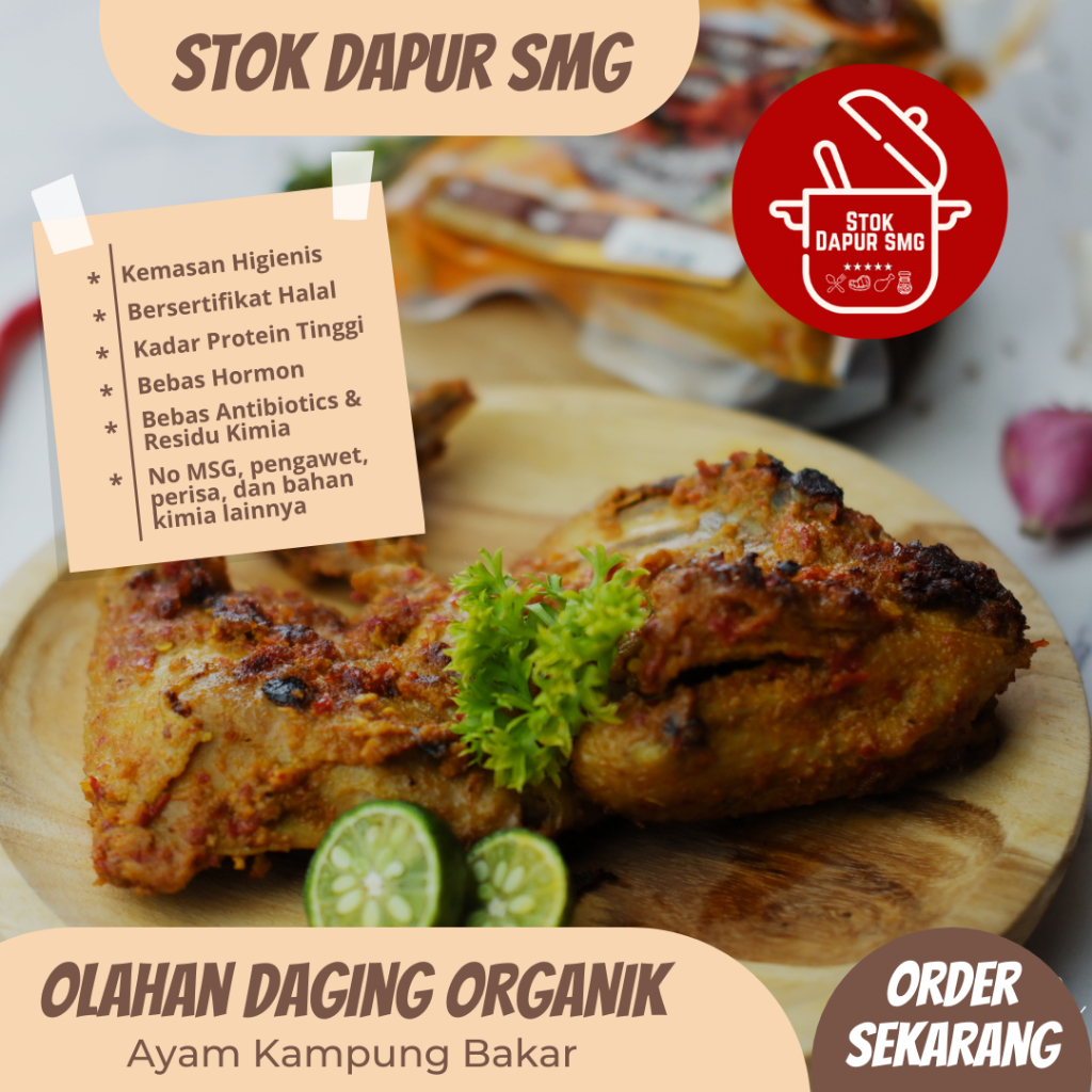 

Wahyu Beef Ayam Kampung Ungkep Bakar Frozen