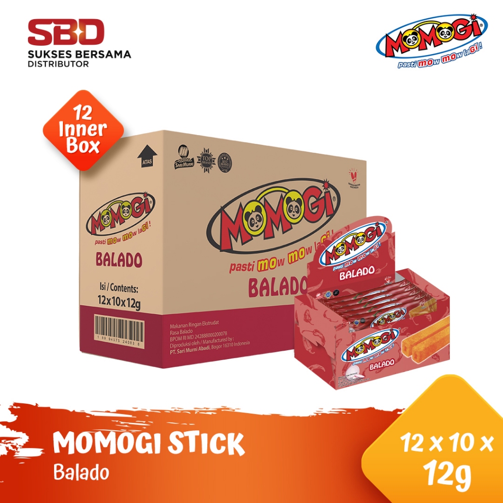 

Momogi Stick Balado 12gr (1 Karton @ 12 Box)